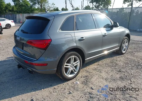 2015 Audi Q5 2.0T Premium из США, поврежденный, VIN WA1LFAFP7FA036612